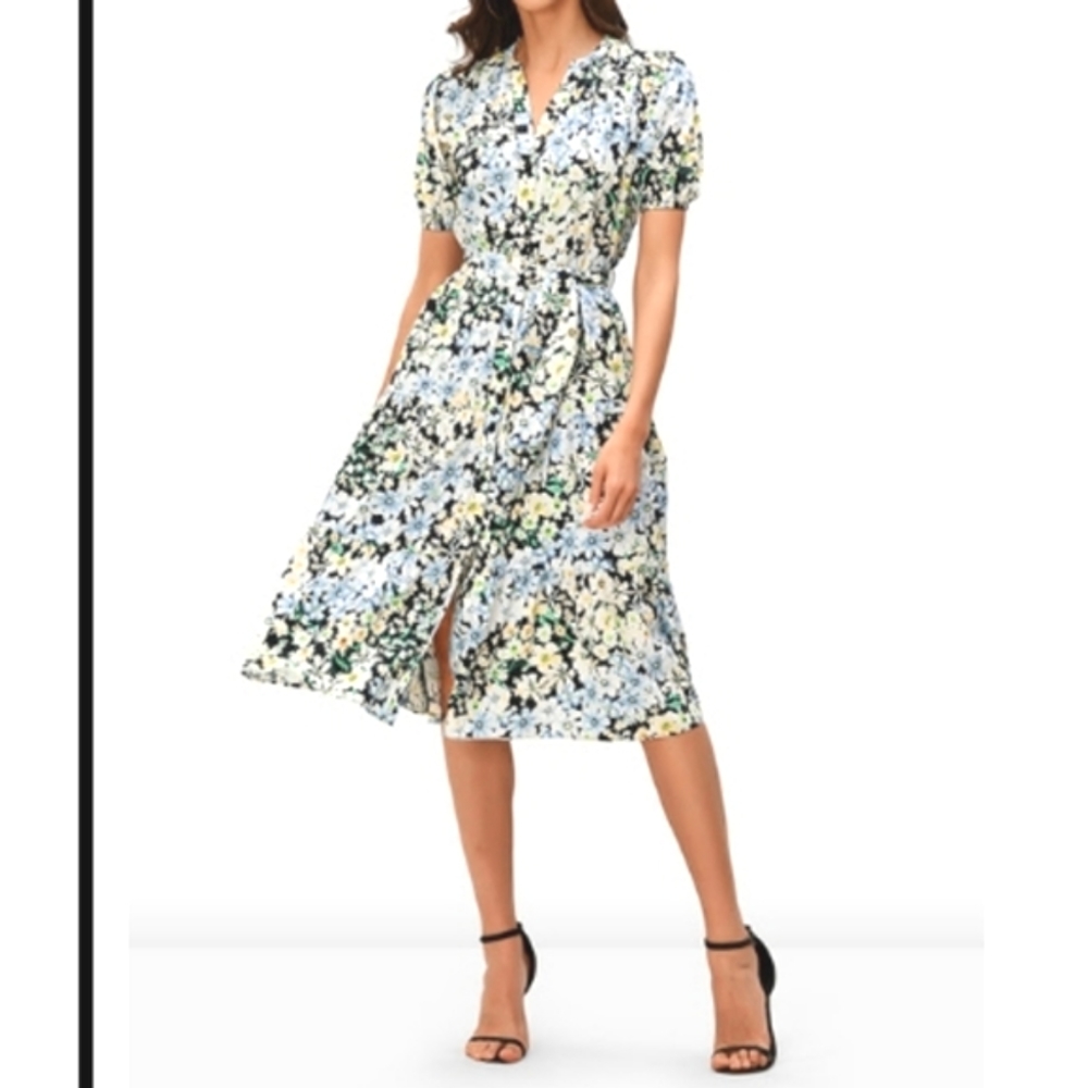 Floral Spring Tiered Dress